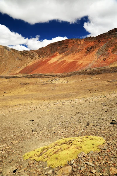 Αλπικό τοπίο στην Cordiliera Huayhuash, Περού, Νότια Αμερική — Φωτογραφία Αρχείου