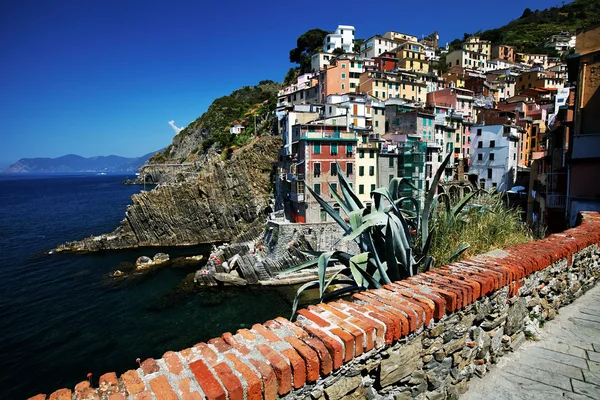 VILLAGE RIOMAGGIORE — Fotografia de Stock