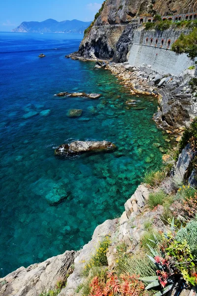 Via del Amore, Cinque Terre, Italia — Foto Stock