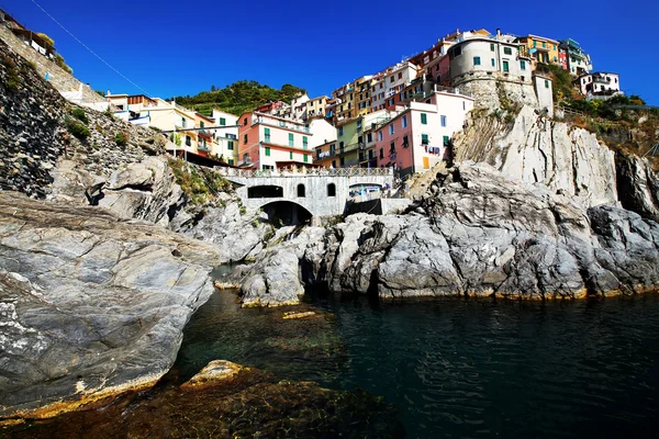 Riomaggiore Köyü — Stok fotoğraf