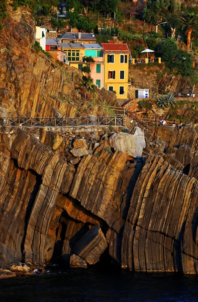 Costa da Ligúria, Cinque Terre, Itália — Fotografia de Stock