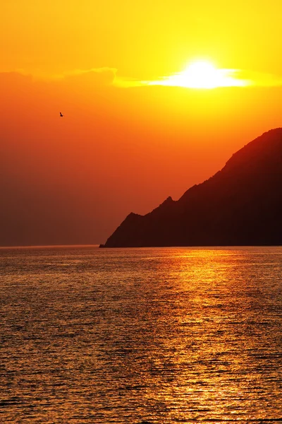 Фалурийское побережье, Чинкве-Терре, Италия — стоковое фото