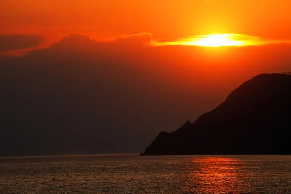 Ligurische küste, cinque terre, italien — Stockfoto