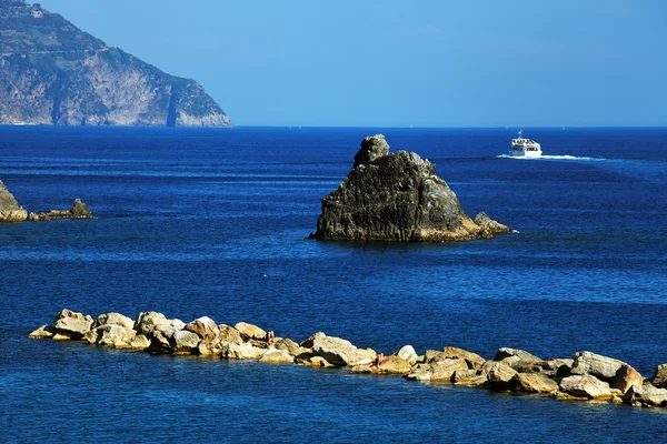 Stranden i monterosso al mare, cinque terre, Italien — Stockfoto