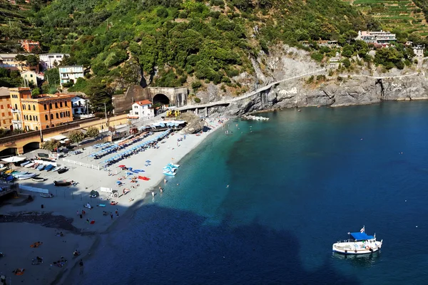 Monterosso al mare, cinque terre, Itálie, Evropa — Stock fotografie