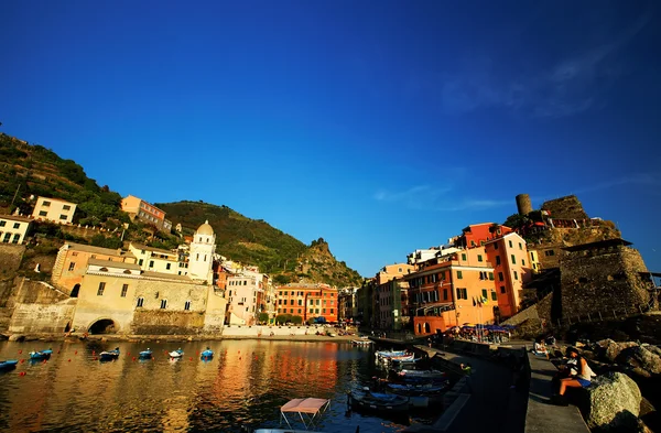Vernazza village, Cinque Terre, Itália — Fotografia de Stock