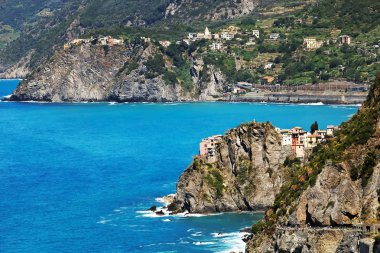 Riomaggiore Köyü, Cinque Terre, İtalya