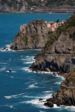 Riomaggiore Köyü, Cinque Terre, İtalya
