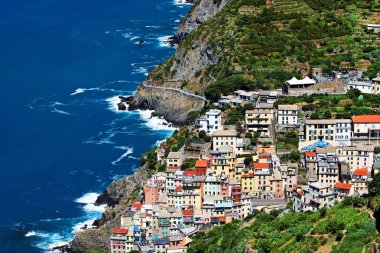 Riomaggiore Köyü, Cinque Terre, İtalya