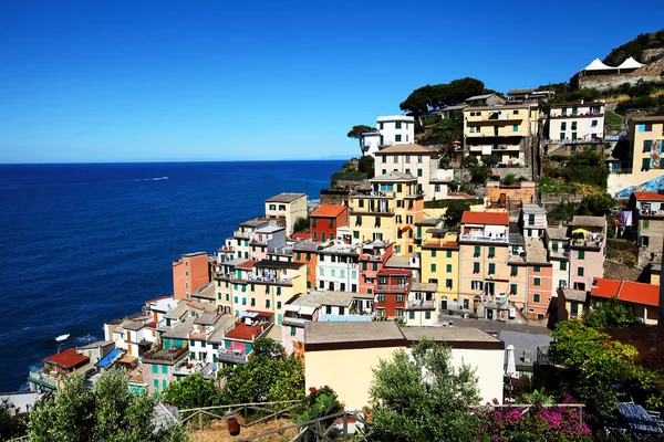 Riomaggiore dorp — Stockfoto