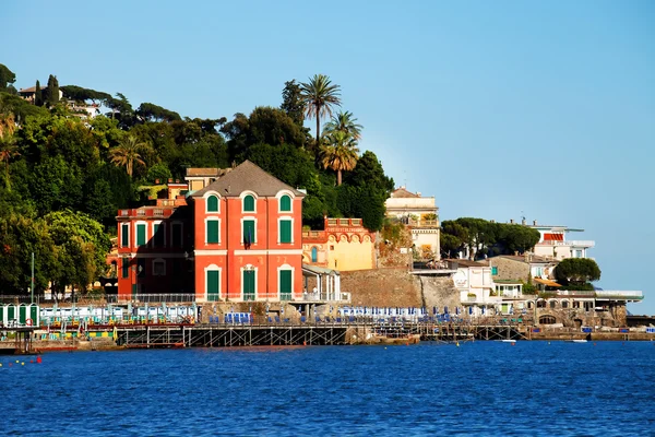 Rapallo resort İtalyan Rivierası, Avrupa — Stok fotoğraf