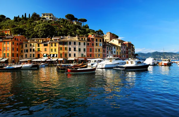 Vila de Portofino, Costa da Ligúria, Itália — Fotografia de Stock