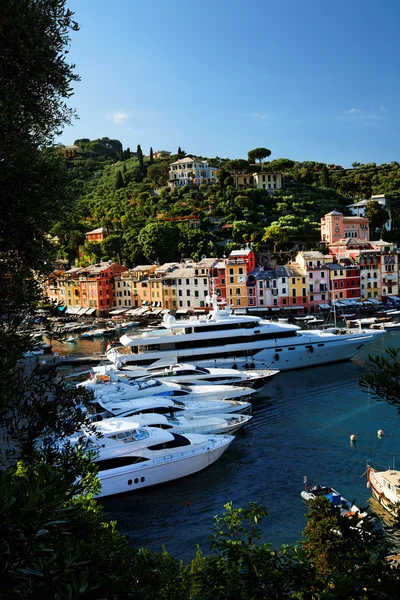 Portofino village, a Ligur-parton, Olaszország — Stock Fotó