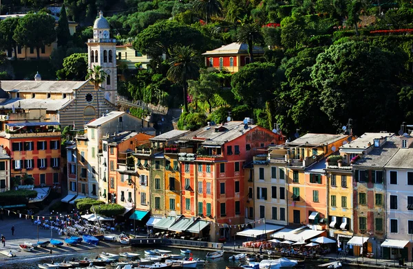 Portofino Dorf, ligurische Küste, Italien — Stockfoto