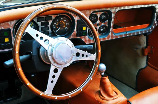 Intérieur de voiture de luxe — Photo