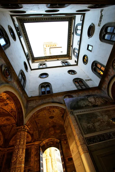 Palazzo vecchio, florence, Toscane, Italië — Stockfoto