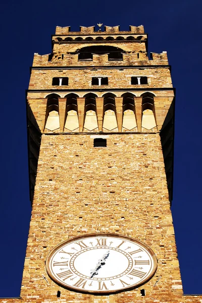 Το Palazzo vecchio, Φλωρεντία, Τοσκάνη, Ιταλία — Φωτογραφία Αρχείου