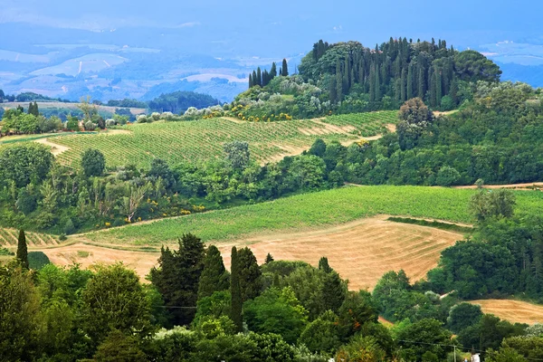 Paisaje Toscana, Italia, Europa — Foto de Stock