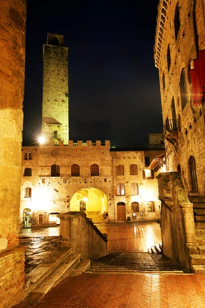 San Gimignano Medieval Village, Italy, Europe — Stock Photo, Image