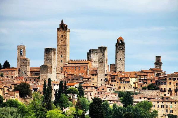 サンジミニャーノ中世の村,イタリア,ヨーロッパ — ストック写真