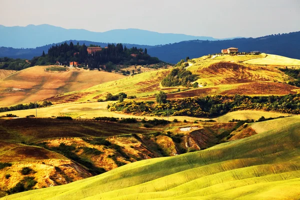 Scenic view of typical Tuscany landscape, Italy — Stock Photo, Image