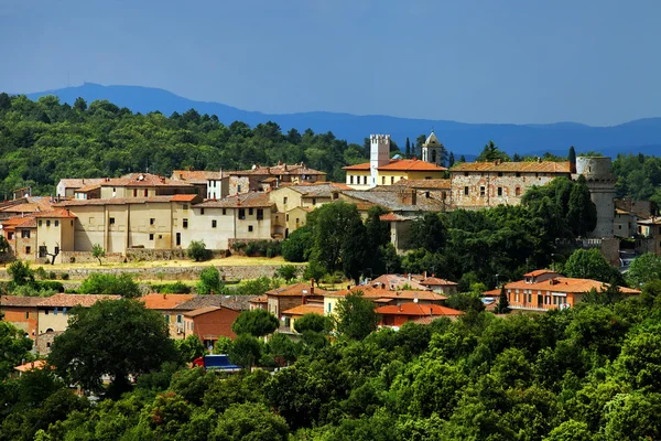 Scenic view of typical Tuscany landscape, Italy — Stock Photo, Image