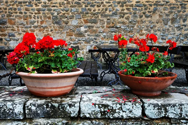 Architectural detail in Montalcino, Tuscany, Italy — Stock Photo, Image