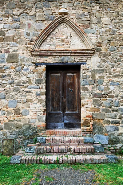 Arkitektoniska detaljer i montalcino, Toscana, Italien — Stockfoto