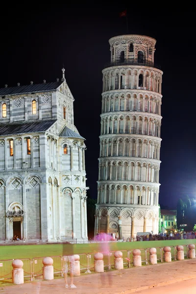 A Torre Inclinada, Pisa, Itália, Europa — Fotografia de Stock