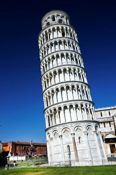 Leaning tower, Piza, İtalya, Avrupa — Stok fotoğraf