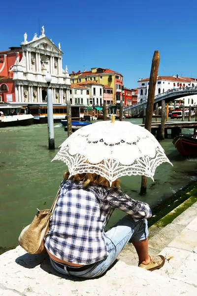 Architectural detail of Venice, Italy, Europe — Stock Photo, Image