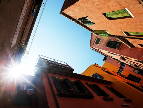 Detalhe arquitetônico em Veneza, Itália, Europa — Fotografia de Stock