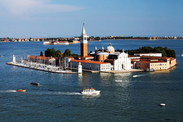Aerial view of Venice, Italy