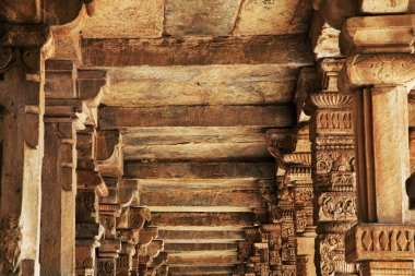 Zoolojik (Şah) minar, dünya ve Türkiye, kırmızı kumtaşı ve mermer 1199 yılında inşa en yüksek Minare en yüksek müstakil taş kule. UNESCO dünya mirası. Hindistan