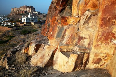 jodhpur City, rajasthan Hindistan Savunma duvarları