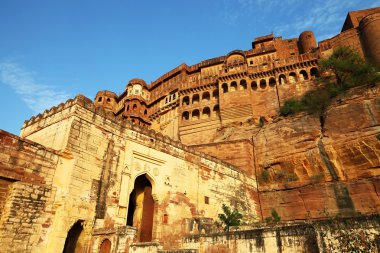 Jodhpur 'daki Mehrangarh Kalesi, Rajasthan, Hindistan