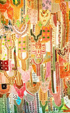 Hint patchwork halı Rajasthan, Asya