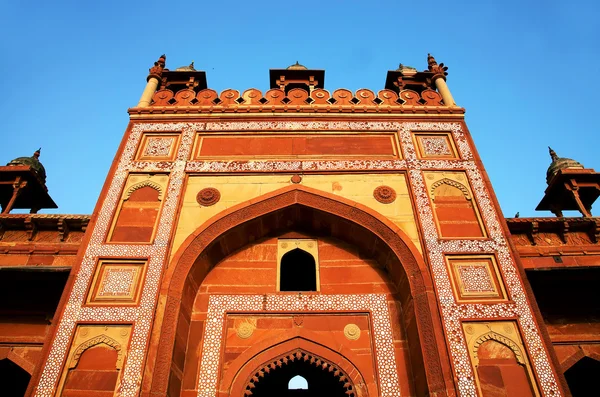 Fatehpur sikri, Indien, erbaut vom großen Mogulkaiser, akbar ab 1570 — Stockfoto