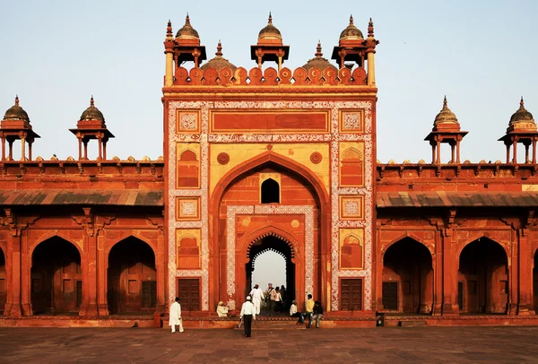 偉大なムガール帝国皇帝、アクバルによって建設されたインド、ファテープル ・ シークリー 1570 年に初め — ストック写真