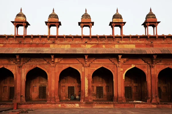 Fatehpur Σικρί, Ινδία, χτισμένο από τον μεγάλο mughal αυτοκράτορα, akbar αρχίζει το 1570 — Φωτογραφία Αρχείου