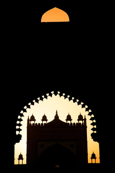 Фатехпур-Сікрі, Індія, побудований за імператора великих Моголів Акбар початок в 1570 — стокове фото