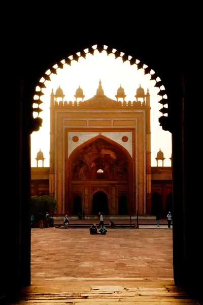 Fatehpur Sikri, India, a nagy Mogul császár, Akbar épült 1570-ben kezdődő — Stock Fotó