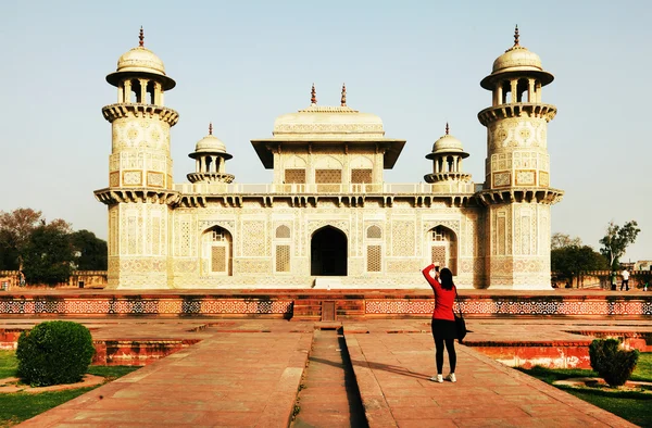Tomba di Itmad-Ud-Daulah ad Agra, Uttar Pradesh, India — Foto Stock