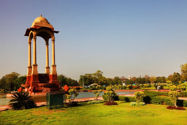El dosel cerca de la Puerta de la India, Nueva Delhi —  Fotos de Stock