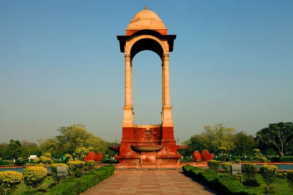 El dosel cerca de la Puerta de la India, Nueva Delhi — Foto de Stock
