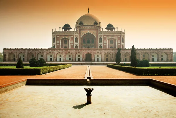 Humayun's tomb, delhi, india - het graf van tweede mughal keizer — Stockfoto