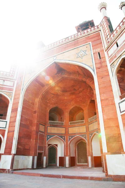 Tomba di Humayun, Delhi, India - la tomba del secondo imperatore moghul — Foto Stock