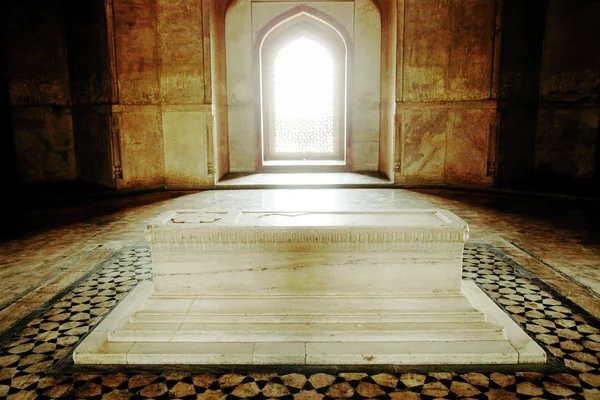 Túmulo de Humayun, Delhi, Índia - o túmulo do segundo imperador mogol — Fotografia de Stock