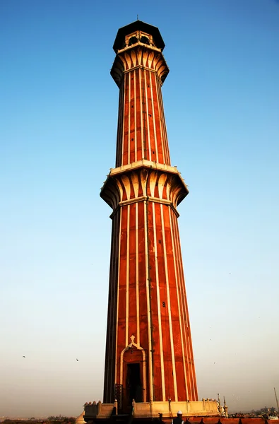 Rincian arsitektur Masjid Jama, Old Delhi, India — Stok Foto