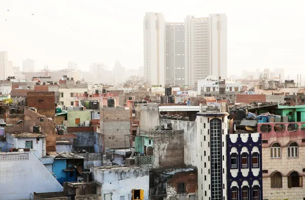 Vista aérea de nueva delhi, india, asia — Stockfoto